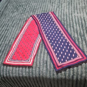 Grateful Dead Lightening Bolt Design Red and Blue Scarf - Section 119